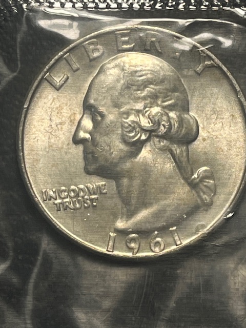 Washington--Quarter-1961-D-RPM5-?
